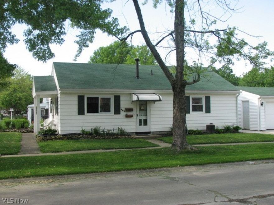Nice 3 bedroom ranch home on Elyria's east side. Updates include roof, windows, kitchen counter tops, kitchen floor, bathroom, concrete drive and gutters. There is a 20x40 insulated four car garage with a wood burning stove, 220 electric and security system. Easy access to highways!