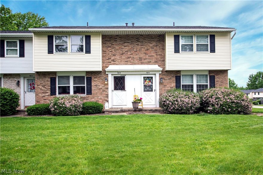 Welcome home to this beautiful no-maintenance townhome, amenities include a pool, catch and release pond, tennis courts, and a swing set.  The HOA provides the convenience of snow and trash removal, exterior maintenance, and landscaping.  Maintenance-free living with wonderful amenities!  This 2 bedroom 1 and a half bathroom condo will surely wow you with its updated flooring and updated appliances.  The kitchen comes with all appliances and offers an eat-in kitchen area.  Down the hall, you will find a half bath and a large living space that leads to a private back patio!  Upstairs you are sure to be wowed by the large bedrooms!  The main bedroom offers a walk-in closet and an additional large closet.  The second bedroom is just as large and has 2 large closets as well!  Complete with a full bathroom and a lot of storage.  Downstairs offers more entertaining space, this partially finished basement is your blank canvas for whatever extra room you may need! Do not miss your chance to call this home!