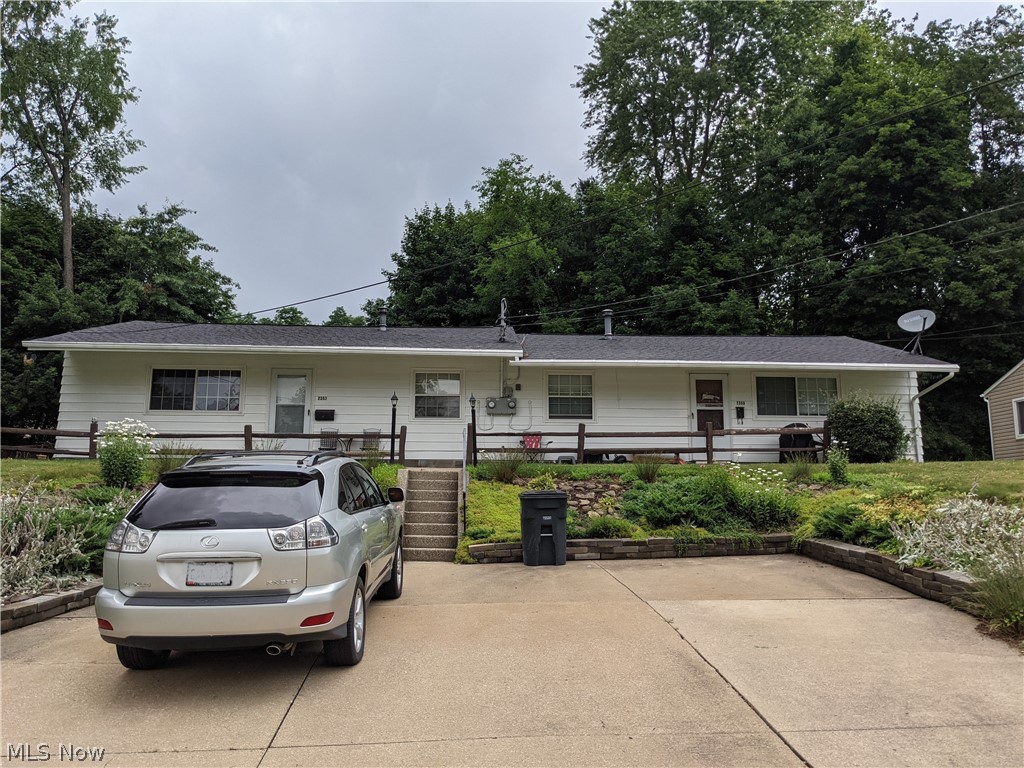 Very well maintained 2 unit ranch-plex conveniently located in Ellet near highway access. Long term owner has chosen to sell, and both units have long term tenants that are very tidy and clean. Improvements include recent Exterior paint, Lifetime warranty replacement windows from Window World and compleat roof in 2012. Concrete drive easy to care for landscaping. If you have been looking for an easy investment property to buy this just may be just what you have been looking for. Be sure to ask for additional details that is available. Due to the strong demand on this property and wanting to give every interested buyer an opportunity the seller is keeping the property open for buyers till Monday the 12th @ 5PM at which time all offers are due and they will be picking one to work with.