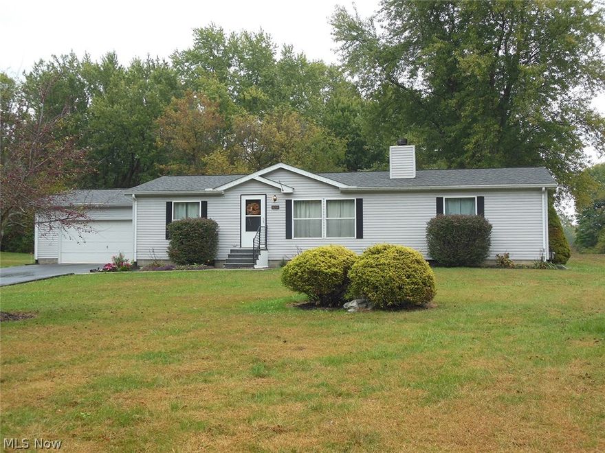 One floor living with this 3 bedroom, 2 full bath home. Open floor plan. Large kitchen overlooks private backyard. First floor laundry. Dining room leads to large outdoor deck that is great for relaxing by the pool. 2 car attached garage and full basement. Welcome to 8096 Leaver.