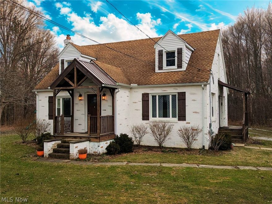 Experience the perfect harmony of country living and modern amenities with this 4 Bedroom, 2 Full Bath home on 3-acres in beautiful LEROY TOWNSHIP! Truly a rare find - the rear of this property borders the 452-acre Hidden Lake Metropark, offering you a seamless gateway to nature, hiking, & fishing right from your backyard. As you step inside the home, you are greeted by the warmth of genuine hard wood floors that flow through the living room, hallway, and main-floor bedrooms. The kitchen showcases Corian countertops, a stylish subway tile backsplash, a butcher block island, and newer cabinetry and fixtures. The stove, dishwasher, microwave and fridge all transfer to the new owner! Both full bathrooms have been modernized with newer flooring, fixtures, and soft-close vanities. The first floor offers a newer tub surround, while the second floor boasts a custom ceramic tile walk-in shower. The four bedrooms provide ample closet space, including two walk-in closets. Newer windows, furnace, and electrical panel. The 11-course basement delivers plenty of headroom and highlights a built-in bar and glass block windows. The exterior is designed for those who love the outdoors – entertain friends and family on the stamped concrete patio featuring a custom firepit. The property also includes a 2-car detached garage. Secluded but connected…3 miles from I-90, 7 miles from the heart of Concord shopping/dining PLUS your own direct access to Hidden Lake Metropark! Schedule your private showing today!