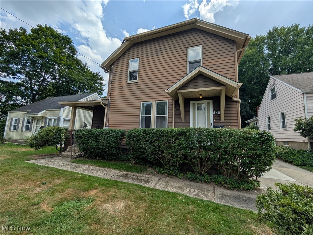 486 Needham Ave Kent, OH 44240 is a 3-bedroom, 1-bathroom home in the heart of Kent. Perfect for families or 2 unrelated individuals, per City Zoning, seeking a cozy & well-maintained residence w/ beautiful details throughout, freshly painted & new carpet. Large kitchen equipped w/ appliances including refrigerator, stove/oven, microwave & dishwasher w/ plenty of cabinets & natural light w/ direct rear door access to the awesome sized deck over looking the rear yard, like an oasis. Living room is a great size, followed by the office w/ its own entrance & the separate dining room w/ seating bench is plenty big for family sit down dinners. All three bedrooms are upstairs along w/ the large full bathroom w/ tub & shower combo. Home has a great yard with trees & plants w/ storage shed, perfect for your tools and toys. Detached single car over sized garage w/ garage door opener as well as off-street parking on this street. Laundry washer & dryer hookups are in the basement. Situated in a desirable Kent neighborhood, just North of downtown Kent, home provides easy access to Kent State University KSU, Downtown Kent (shops, restaurants, entertainment, festivals, specialty eateries, breweries & more), local parks & recreational areas, close to get in the Cuyahoga River access & walking trails or bike for further exploring & major roadways for convenient commuting. Rent is $1,950 per month for 12-month lease. Security deposit equal to one month's rent required. Tenant responsible for all utilities (water, sewer, trash, electric, gas, internet/cable). Pets are considered with an additional deposit. No smoking allowed inside the property. Background & credit check required for all adult applicants. Proof of income (e.g., pay stubs, employment verification), previous rental references will be checked. City of Kent Zoning requires that no more than 2 UN-related persons can occupy, this means families are fine or 2 individuals who are not direct family members is fine. READY NOW!