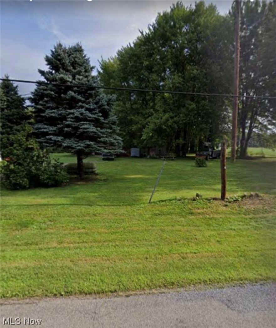 Here is your opportunity to get your piece of heaven!! Build your dream home on this nearly one acre of land!! Previous home on property was lost to a fire and torn down, filled in and seeded this year. Two car garage is still on property in good condition. Buyers responsible for any well and septic. Current system is capped.Taxes shown are with the home still on the property