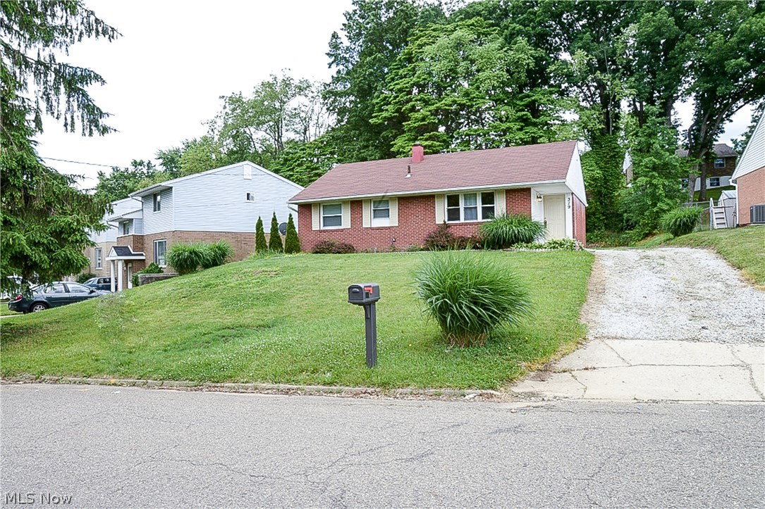 Great 3 bedroom RANCH home with remodeled gorgeous Kitchen and Bath! Home has been a great rental history but would make a great Owner Occupied Home as well! Home has been completely gone through remodeled with neutral décor! Large yard and rear patio for entertaining and playing! There is no garage however there appears to be plenty of room to install one if Buyer wishes. Large nice unfinished basement is great for additional living space and/or storage! Don't wait, this home is priced to sell and can occupy on the filing of the deed. Don't miss out on this charming home! Schedule your appointment today! Newer carpet and vinyl flooring throughout entire home, vinyl replacement windows with security stops throughout, fresh neutral paint décor, cabinetry with large eat-in kitchen has a great layout and is open to the HUGE Living Room! All updated doors throughout the entire home! There are TWO patios in the rear, one off of the sliding glass door and back door as well as a step down to