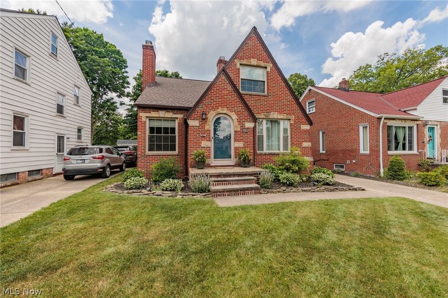 A remarkable all brick cape cod in Fairview Park.  This lovely home features 3 bedrooms, and 2 full baths.  The entire second floor consists of a huge master suite, including a bonus room and large closet.   A large living room has natural wood floors and a fireplace.  The updated kitchen leads to a formal dining room with natural wood floors.  There is a 2 car garage, wonderful stamped patio, and a completely fenced (2021) yard with a wood privacy fence.  A partially finished basement has a family room, and a rec room with fireplace.  This home features updated vinyl windows, ample storage, and so much more.