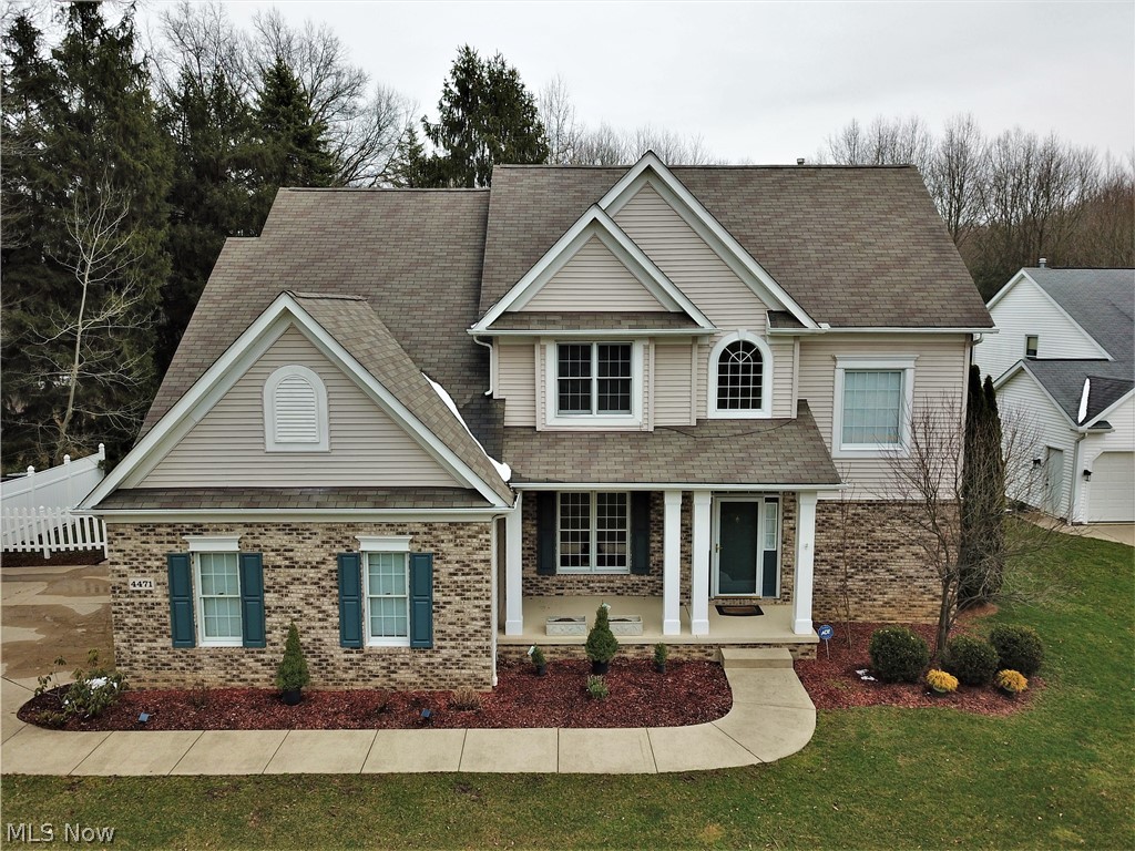 Click my link above to see the 3D video of this stunning colonial nestled on a quiet lot with a pond, on a cul-de-sac street. This could be your little slice of paradise after a stressful day! This beautiful home boasts a two story great room with lots of windows and natural light! The eat in kitchen leads to an enclosed sunroom that overlooks the pond. There is a patio off one side of the sunroom and a deck off the other. The home does have a bedroom on the first floor and a full bathroom as a potential guest of in-law suite! Laundry is also on the first floor! Upstairs includes 3 more bedrooms with one being a spacious master suite. The open hallway over looks the beautiful great room! Downstairs in the basement is yet more finished space and features a warm family room. Tons of extra storage in two separate storage rooms. This beauty should be a must see for someone wanting architectural pleasing features as curved entryways, etc.
There is no sign in the yard.