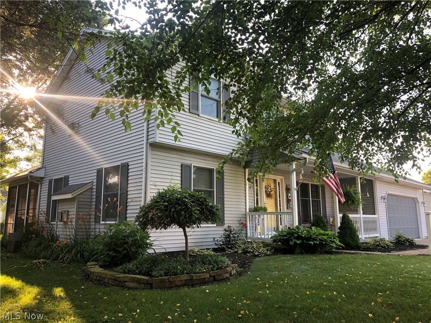 Pre-Inspected, Immaculate, beautifully updated and move in ready one owner home in Norwayne Schools with a 44x22 outbuiling! This home features an updated kitchen with granite counter tops, bamboo flooring, stainless steel applicances (newer gas cook top, wall oven, refrigerator, plus a large center island for ample counter space.  Kitchen is open to the sunken living room, gas fireplace insert and built in oak wall tv unit and a 3 season room that leads to the large back yard, patiowith Sunsetter awning and fire pit.  Recent updates: newer flooring throughout with exception of dining room; updated 1st floor full bath; laundry room expansion with built in folding center, shelving and bench seating with coat hooks and shoe storage; updated lighting plus an outbuilding with newer addition at the rear of the property for all of your storage needs which also provides additional privacy in the back yard area.  The 2nd floor newly remodeled bath includes a spacious, 6x4 walk in tiled shower