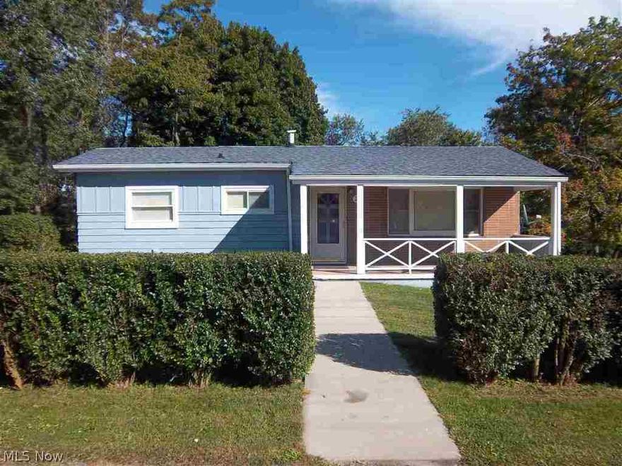 COME HOME TO PEACEFUL SURROUNDINGS.  Come inside...you'll be surprised with this 3 BR ranch home situated on a beautiful . 76 acre.  Spacious 21 x 14 Master BR, and generous sized recreation room await your viewing.  2 car garage, central air and fruit trees are an added bonus!