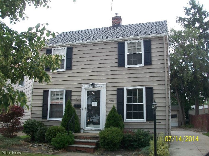 Solid Rocky River Colonial, located near shopping and parks. Property was built prior to 1978 and lead based paint potentially exists. Sold as is seller will make no repairs.
