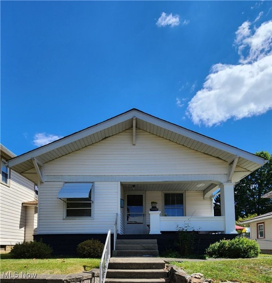 Character abounds with this Beautiful 2 Bedroom Bungalow! Comfort is found on the front porch as you enter this home. Hardwood, Natural Woodwork, & Character are apparent as you enter the spacious Living Rm to the Office or Open Formal Dining Rm. Hardwood floors continue to the hallway into both Bedrooms. The Bathroom features newer large vanity. The Kitchen, located just off the Formal Dining, offers ample space & Cabinetry. Step outside to your private oasis on the covered back porch to enjoy a relaxing evening, or gardening. The one car detached garage offers off street parking or perhaps an outdoor hobby. Call today for your showing!