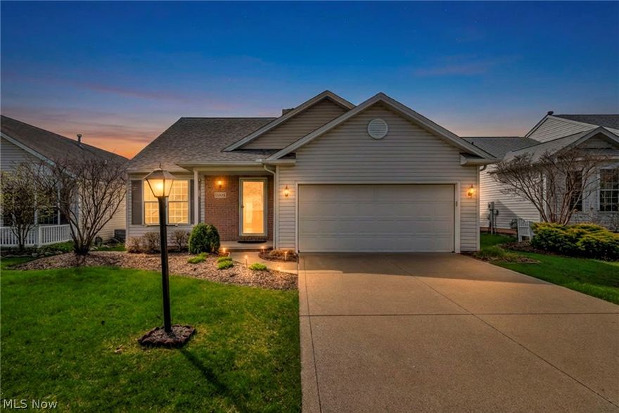 Tucked away in one of North Royalton’s most peaceful settings, 12804 Heritage Trail offers the perfect blend of comfort, space, and scenic beauty. From the moment you arrive, you’ll feel the quiet charm of this inviting home, perfectly positioned to take in serene pond views and natural surroundings.

Step inside to a stunning two-story great room filled with natural light, creating an open and airy feel that’s perfect for both everyday living and entertaining. Just beyond, a beautiful sunroom becomes your personal retreat—ideal for morning coffee or unwinding at the end of the day while overlooking the tranquil pond.

The layout is both functional and flexible, featuring 3 bedrooms total with a first-floor primary suite for convenient living, while two additional bedrooms and a full bath are tucked upstairs for added privacy. The home offers 2 full baths and 2 half baths, thoughtfully designed for both everyday use and hosting guests.

Downstairs, the fully finished walkout basement, with an additional half bath, creates the perfect extension of living space, ideal for entertaining, a home office, or a private retreat, all flowing seamlessly out to the patio. Soundproof walls add an extra layer of comfort and quiet throughout.

Additional highlights include a 2-car garage with Nature Stone flooring, along with major updates already completed, newer furnace, air conditioner, and roof. Giving you peace of mind for years to come.

Whether you're hosting, relaxing, or simply taking in the view, this home offers a lifestyle that feels as good as it looks.