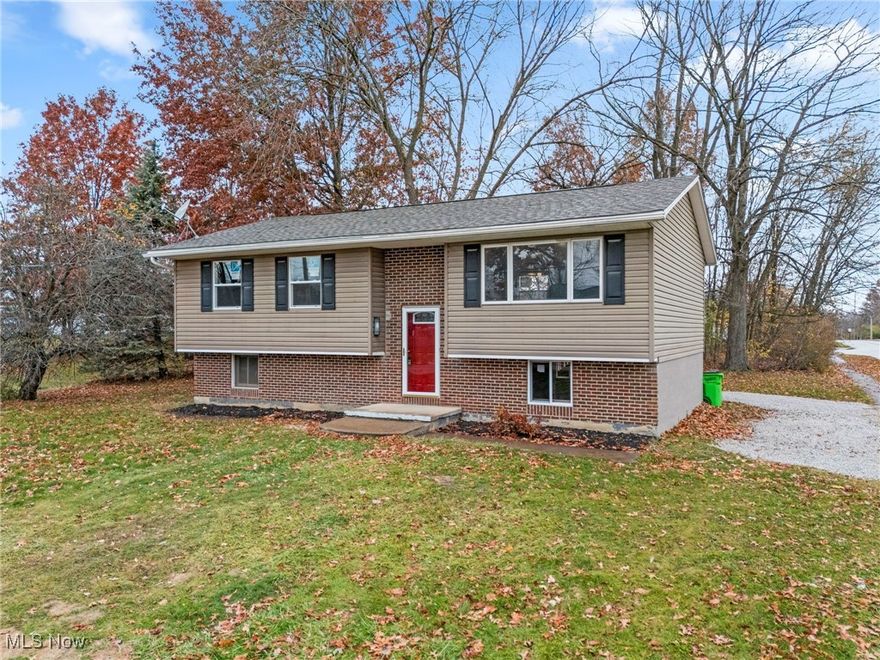 Completely remodeled and move-in ready! This stunning 3-bedroom, 1.5-bath home is situated in the heart of Twinsburg and has been beautifully updated from top to bottom. Step inside to find a bright, open-concept kitchen with granite countertops and all new stainless steel appliances, perfect for cooking and entertaining.  Natural light fills the main living area through new windows and a new sliding door that leads to the outdoor space.  With new carpet and fresh paint, the finished lower-level family room adds valuable extra living space for a huge family room or rec-room. Both bathrooms have been totally redone with stylish finishes and granite countertops. The entire home features new paint, flooring, lighting, windows, and doors throughout, giving it a fresh, new construction feel. Major updates include a new furnace, central air, and hot water heater, as well as updated electric and plumbing—offering comfort and peace of mind for years to come. A truly move-in-ready home that blends quality updates with modern style! Located near Twinsburg’s award-winning schools, parks, shopping, and major highways, this move-in-ready home is truly a standout. Nothing to do but unpack and enjoy!