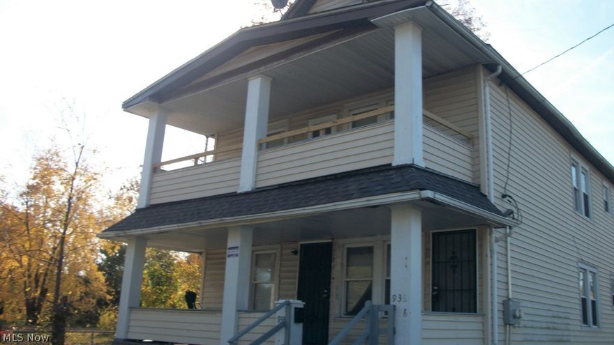 Vinyl sided multi-unit with new carpet installed September 2014 on the second and third floors.  Lovely porches for summer breezes, spacious living and dining rooms, second floor unit comes with brand new refrigerator and new stove placed in September 2014.  Great investment property