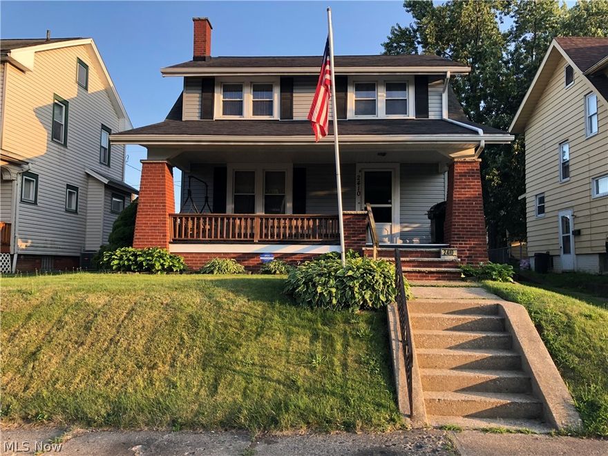 2410 Nicholas Pl NW, Canton, OH is a Single Family Home that contains 1,296 sq ft and was built in 1925. It contains 3 Bedrooms and 1 Bathroom.  2 Car Detached Garage. Fenced in Backyard for either pets or just enjoying the evening sky in privacy.  Updates include: Main Breaker Box (2019), Wiring Outside to Box (2019), Lighting in Kitchen and Dining Room (2019), Kitchen Remodel (2015), Siding (2011), and Roof (2011).  Don't Miss the Opportunity to own this Updated Home that is right in the middle of many modern day conveniences and a 8 minute walk to the Pro Football Hall of Fame.