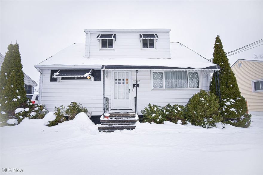 Packed with potential and space to grow, this 4-bedroom, 2-full-bath bungalow offers a solid layout, making it a wonderful opportunity to truly make a home your own. The front door opens into a welcoming living room that flows into the eat-in kitchen. Two nicely sized bedrooms and a full bath complete the main level, while the upper level offers two additional bedrooms with flexible use for family, guests, or home office space. Beyond the kitchen, a side entrance provides easy access to the home and the basement. The finished lower level features a rec room with a bar, a full bath with a walk-in shower, a laundry room, and a workshop area that also offers plenty of storage. Outside, enjoy a fenced-in backyard with a gate and a 2-car detached garage. Ideally located close to highways, shopping, restaurants, and the Metroparks, this home combines space, functionality, and location with the opportunity to add your personal touch.