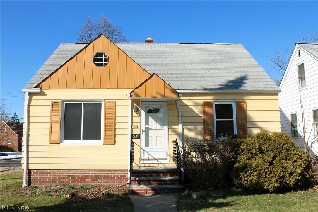 This South Euclid Cape Cod has been updated and is in move-in condition. This wonderful home features a large two car detached garage with covered access and an additional covered carport area. The freshly re-finished natural hardwood floors are complimented by the freshly painted interior. The kitchen has been updated with sleek/modern ceramic tile floors. The dedicated kitchen dining area features beautiful built-in cabinets and is bathed in sunlight from the skylight above. This property provides four bedrooms and two full baths. The main bath has been renovated to include a new modern sink/vanity, crisp ceramic tile shower enclosure with beautiful glass tile accents, and all new stainless steel water fixtures. The bedrooms all feature fresh paint, refinished hardwood floors, and brand new ceiling fans. The lower level provides another full bath with new shower, ceramic tile flooring, and new vanity with granite top. The basement rec room provides ample entertaining space and feat