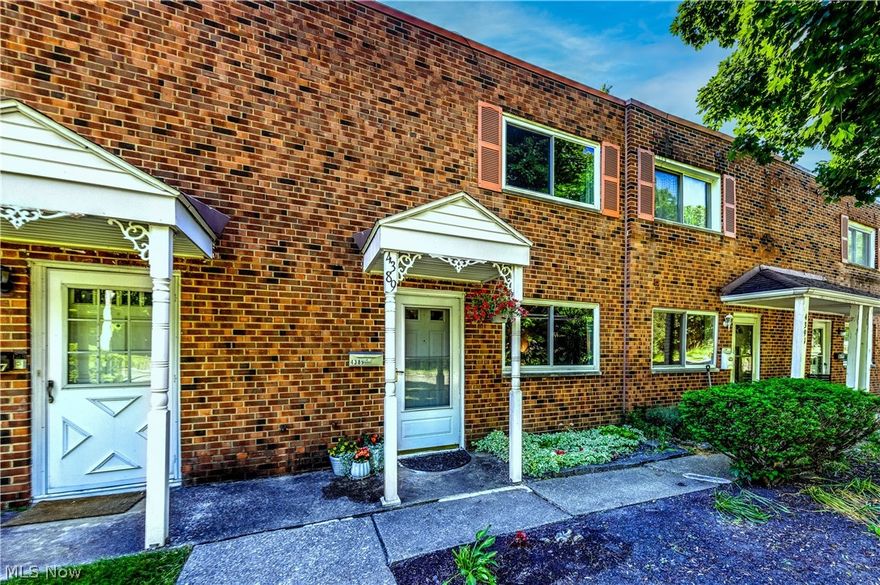 Simple condo living at its finest with low HOA fee. Welcome to 4389 Fairway a 2 story townhome awaiting its new lucky owner. The Living Room is bright with laminate wood flooring. The Eat-in Kitchen features stainless steel appliances, natural wood cabinets and ceramic tile backsplash. Convenient onsite Laundry located on the main level. Upstairs are two sizable bedrooms both with laminate wood flooring and double closets. The Main Bathroom completes the second level. Just minutes from downtown Cleveland hospitals, offices & entertainment. Schedule a showing today!