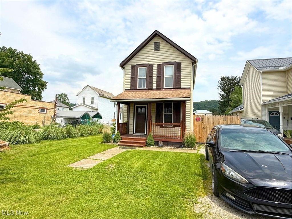 PRICED TO SELL!! Welcome Home to a Turn-key, Newly renovated in 2023. 3 Bedroom-1 bath home with a 2-car garage. Newer Front porch and nice size backyard completely fenced in for the kiddos or doggies to play. Newer cabinets, countertops and SS appliances and stackable washer/dryer. Premium LVT Flooring installed main level in 2024. First Floor master located close to bathroom with 2 nice size Bedrooms upstairs.
