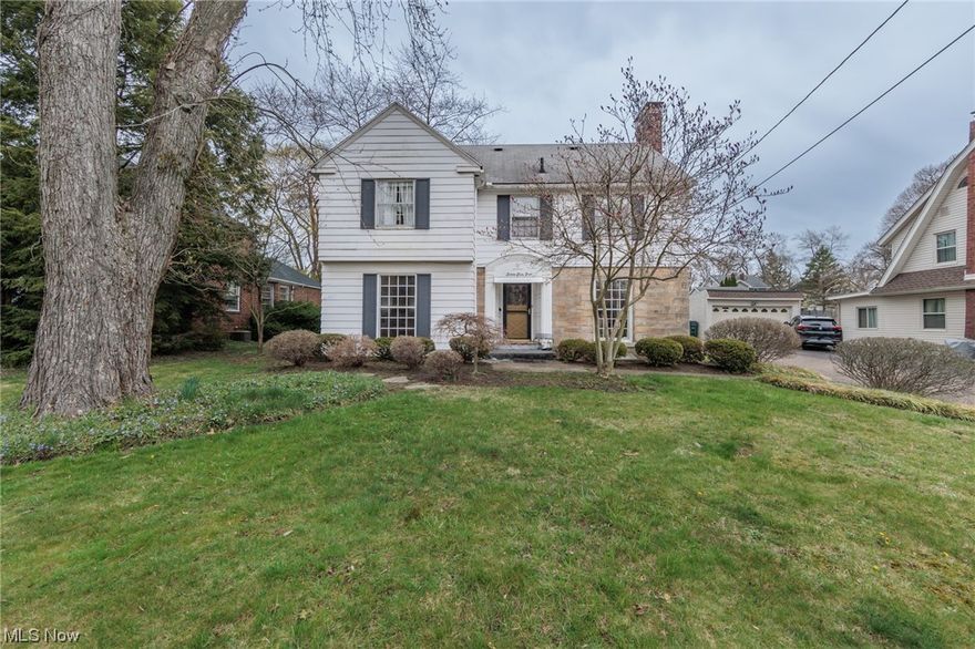 Welcome to this charming Colonial home in Cuyahoga Falls! Step inside and you will be greeted by the beautiful hardwood floors throughout the first floor. Off the foyer is your formal dining room with two darling built-ins. Across from the dining room is your large living room that includes plenty of natural light to shine in and a stunning fireplace. Off the living room is the perfect area for an office/ kid's play area. Do not miss the kitchen that has white cabinets to accent the granite counter tops.  The kitchen also includes an eating area with window seat, the perfect place to enjoy a cup of coffee. Upstairs you will find three nicely sized rooms. The master room also includes a sitting area! The basement is partially finished and has another fireplace! This home is close to many of the restaurants and shopping Cuyahoga Falls has to offer!