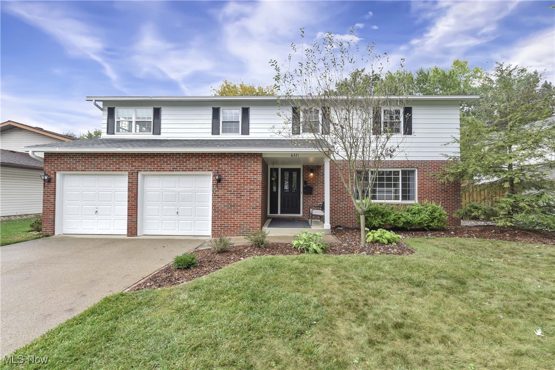 Prepare to be moved!
Welcome to 6321 Brighton Drive, a beautifully maintained 4-bedroom, 2.5-bath Colonial located in one of North Olmsted’s most desirable neighborhoods. Step through the foyer into a bright, open living room filled with natural light and accented by gleaming hardwood floors. The space flows effortlessly into the formal dining room—perfect for hosting family and friends. The updated kitchen features a charming breakfast nook (will stay) and opens into the spacious family room, where a wood-burning fireplace adds warmth and character. Just off the family room, you’ll find a convenient half bath, while sliding glass doors lead to a 3-season sunroom—ideal for enjoying the outdoors in comfort. Upstairs, the primary suite offers a walk-in closet, a private full bath, and an insulated sunroom that makes an excellent office, reading nook, or relaxing retreat. Three additional generously sized bedrooms and a second full bathroom provide ample space for family or guests. The finished basement includes two carpeted bonus rooms—perfect for a rec room, home gym, or media space—along with a separate laundry and utility area. Step outside to a spacious, fenced-in backyard featuring a patio, perfect for entertaining or relaxing outdoors. A two-car attached garage adds convenience and storage. Recent updates include - 2018 - Kitchen renovation and new light fixtures, 2019 - Roof, 2020 - Closet system added to guest bedroom, 2025 - Updated bathrooms, exterior house painted, new carpet and fresh paint throughout many of the rooms. Situated in a welcoming community that offers access to a playground, in-ground pool, and shelter house. The sellers have enjoyed neighborhood events such as food trucks, movie nights, garden club and much more. This home is also just minutes from shopping, dining, and highly rated schools. Don’t miss your chance to own this move-in-ready Colonial—it’s the perfect place to call home! Check out the Virtual Tour!