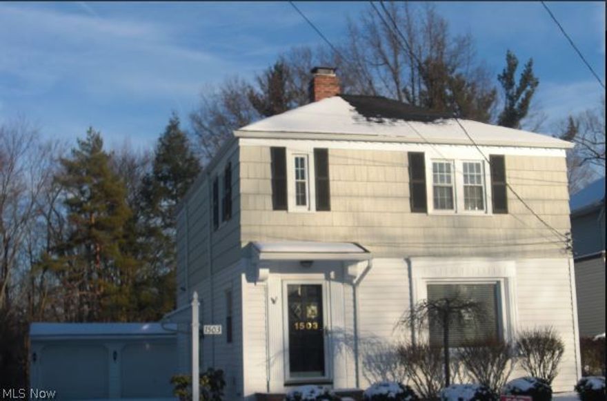 This is gorgeous FULLY UPDATED & MOVE- IN READY 3 bedroom, 1.5 bath colonial conveniently located off Mayfield rd on the quit street with no drive thru traffic and minutes away from schools of all grade levels, popular shopping areas and entertainment places. The house is freshly painted inside and outside with neutral colors. Living and dining rooms are bright, open and welcoming with warmth of the fireplace and hardwood floors. Huge kitchen has plenty of cabinets and storage space, GRANITE COUNTER TOPS, ceramic back splash, and specious eating area. All custom, high quality white window treatments will remain throughout the home. Freshly painted with neural color bedrooms with hardwood floors, ceiling fans and hers and his closets in the master bedroom. Master bathroom has GRANITE COUNTER top and double sinks. Finished basement can be used for the entertainment, office or as a playroom. There is charming and cozy, private fenced patio with beautiful landscaping and spectacular wooded