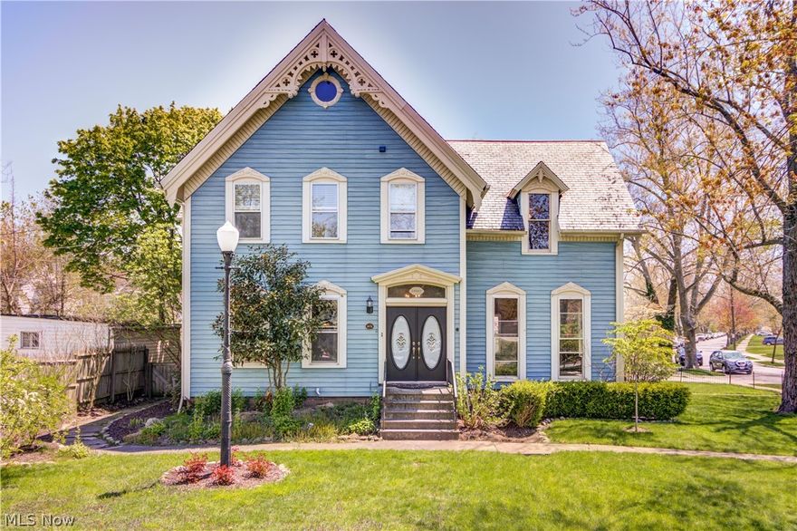 Look no further than this incredible, one of a kind, nationally registered historic home in Lakewood, Ohio! This classic Victorian Style home has loads of potential! It sits on over a quarter acre private lot and has over 3600 sq feet inside! As you walk in the front door, you'll notice the detailed woodwork along the walls and the stairwell. The room off to the right is perfect for an office or a bonus room. On the left, the room opens up to the kitchen, living, and dining room. Keep the size of the kitchen, or knock down the wall and double the space! The upstairs includes 3 large bedrooms and one extra large master bedroom with a bonus room attached. Purchase this home as-is or receive a free consultation and renovation estimate!