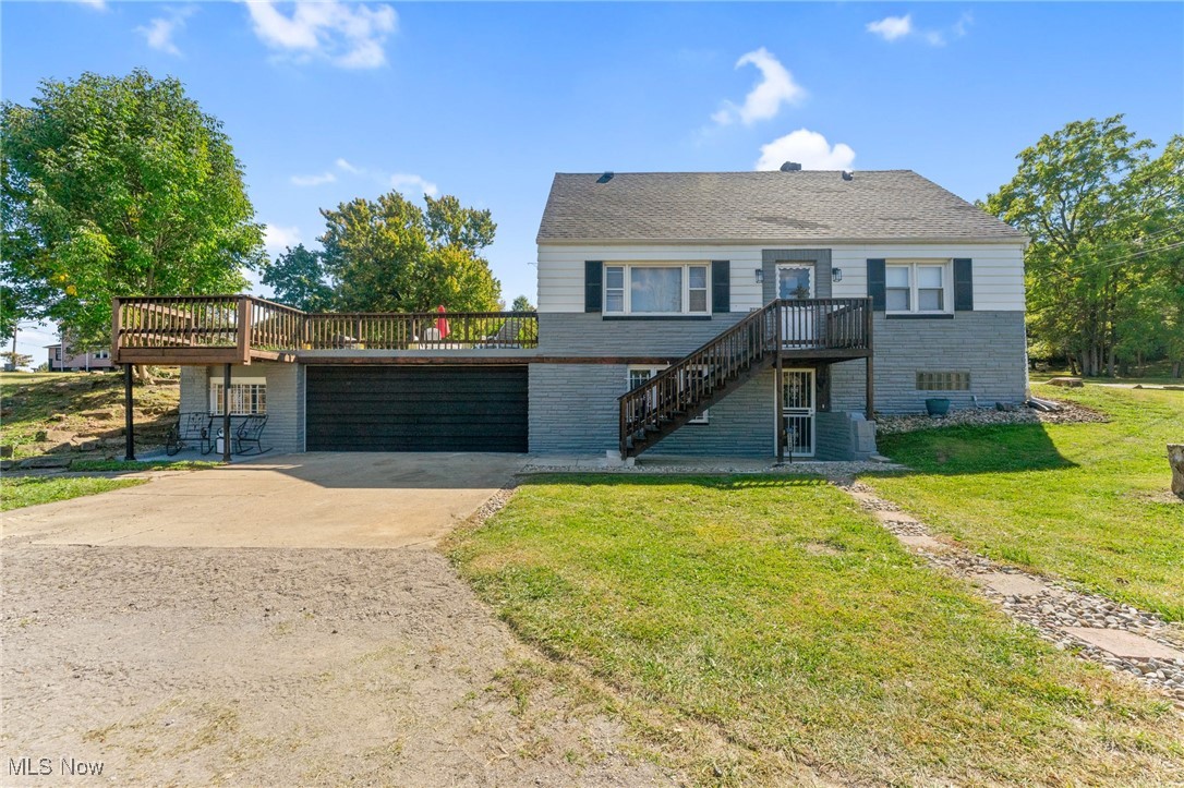 This is your opportunity to acquire two houses on 1.9 private acres with scenic views and plenty of room for all of your equipment and vehicles! The main house is 2129 Tippecanoe Ave, a renovated 3 bedroom 2 full bathroom home, which has been finished to accomodate first floor living. The large patio is perfect for cooking out and relaxing while taking in the views. Recent 20 X 50 pole barn with metal roof on separate parcel behind Tippecanoe Ave house. This home and grounds must be seen in person to truly appreciate all that this listing has to offer. 30 amp rv electric hookup at driveway, roof 2024, decks 2024, electric service and box 2021, hot water tank 2023, updated plumbing 2025, new lighting throughout including bluetooth connectivity in the main bath.
The second house included in this listing is 626 Leadville Ave, a 4 bedroom 1 bathroom home which most recently was rented at $1,000/ mo (pics included in this listing, pink house). This home has new flooring and is ready for your final personal touches As is sale, houses cannot be separated, see listing agent with questions. Schedule a showing today, you do not want to miss this one.