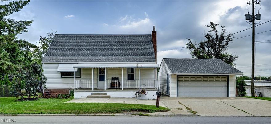 Welcome to this well maintained 4-bedroom, 1.5-bath home featuring numerous recent updates for peace of mind. Enjoy the convenience of 2 bedrooms on the main level and 2 bedrooms upstairs, perfect for a growing family or home office setup. Major upgrades include a new roof (May 2024), new A/C unit (March 2024), furnace replacement (2023), updated electric panel (2023), and a brand-new hot water tank (January 2025). The ductwork has been professionally cleaned, ensuring clean air throughout the home.
Freshly painted living room and kitchen. Enjoy additional living space in the walk-out basement, complete with a summer kitchen area, half bath, and access to an enclosed back porch. This move-in-ready home offers comfort, space, and excellent updates — a must-see!