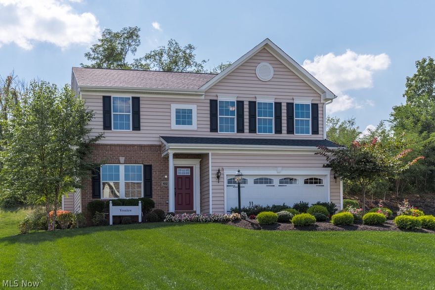 Unmatched value in Riverside Schools–Heisley Park has an onsite park, playground and quick access to highways! Beautiful and spacious colonial with a charming façade. The open kitchen is upgraded with a morning room, 42” maple espresso cabinets and a large gourmet island. 9‘ceilings, recessed lighting, & brand new appliances are also featured in the kitchen. A mud room off the garage provides a convenient place to drop shoes and coats before entering the home. Upstairs, you’ll discover the Owner’s suite with a walk in closet and a private bathroom with a dual vanity. 3 other large bedrooms and a spacious laundry room can also be found upstairs. A full unfinished basement is perfect for storage or to finish later. Warranties on your new home give you peace of mind and your technologically sound energy efficient home will save you thousands of dollars on operating costs. Call today to set up a time to talk more about this beautiful property. Photos for illustration purpose only. Home is