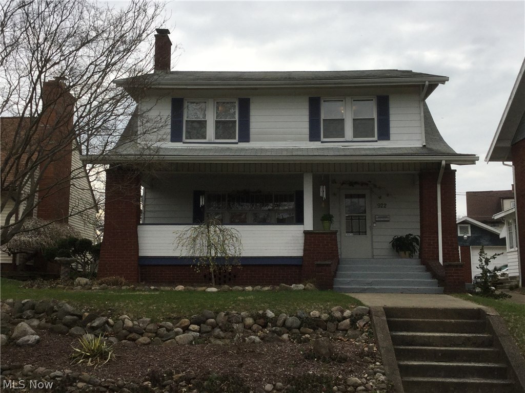 This Charming spacious home with over 2200 sq feet of living space has been very well cared for & awaits a new family. As you enter this beautiful home, enjoy the old world charm with lovely oak woodwork, French doors leading into the formal dining room and plenty of closets and built in storage. Relax in the large living room w/a woodburning fireplace, or in the separate sitting/family room off the formal dining room. A spacious kitchen also awaits you with plenty of cupboards & a garden window over the sink & a kitchen island. The 2nd floor features four spacious bedrooms, along with a walk up attic for plenty of storage, full basement w/rec room & a bonus room or 5th bedroom, a detached 2 car garage. Take time to relax on the front porch that was rebuilt in '04. Hot water tank in 2017. Don't wait, you don't want to miss out on this fabulous home that has so much to offer! Call for your private showing today.
