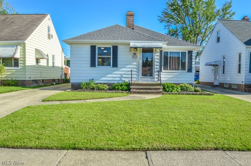 You won't want to miss this beautifully maintained and updated home on Essen.  New Roof, newer windows and an updated electrical box offer low maintenance living.  The spacious Eat In kitchen was completely renovated with new cabinets, counter tops, flooring and gorgeous back splash. Lots of prep space and a pantry make this a dream for the chef in the house! All of the hardwood floors have been beautifully refinished along with the bathrooms! The rooms are spacious, but if you need additional entertaining or living space you will enjoy the finished basement with full bathroom.  The walk up attic offers additional storage space.  Outside you can entertain on your patio or play a game of corn hole.  You will love your new garage with tons of extra storage space for summer fun or lawn equipment.