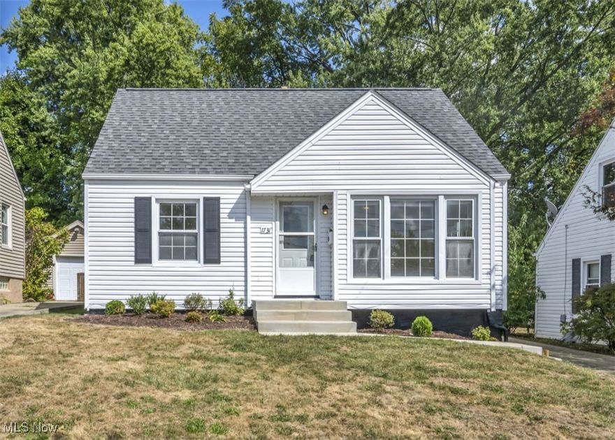 Welcome to 1731 Highview Avenue! This charming, move-in-ready Cape Cod beautifully combines classic character with modern updates. Offering 3 bedrooms, 1 full bath, and 1,078 sq. ft. of living space, the home has been renovated from top to bottom featuring a new roof, brand new (October 14th) furnace, AC and hot water tank, and stylish finishes throughout. Nestled in the heart of Firestone Park, one of Akron’s most treasured neighborhoods, this home is just steps from a local park, perfect for morning walks, fun with friends and family or simply enjoying your coffee in a peaceful setting. With almost nothing to do but buy it, timeless curb appeal, and a bright, welcoming interior, this home is ready for its next chapter. Don’t miss your chance to own this gem at 1731 Highview Avenue, a home where comfort, community, and convenience come together.