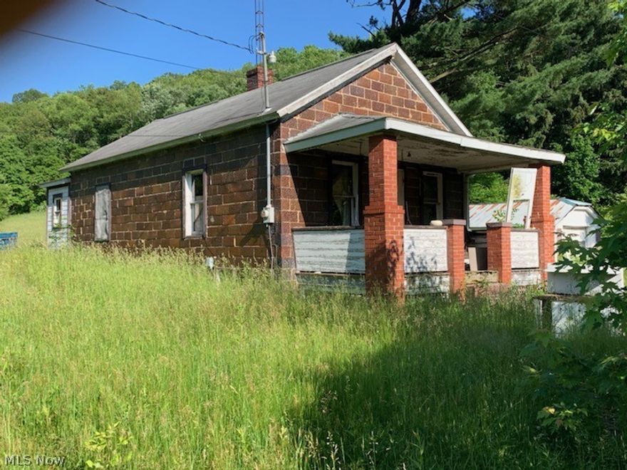 Real Estate Auction on July 9, 2019 at 4:00 P.M. Deposit of $2,000 day of auction. Small One-Story home in poor condition. Ideal hunter cabin. Level 5.6 Acre tract with stream running through. Rear of lot is wooded. One car detached garage. Recreational property.