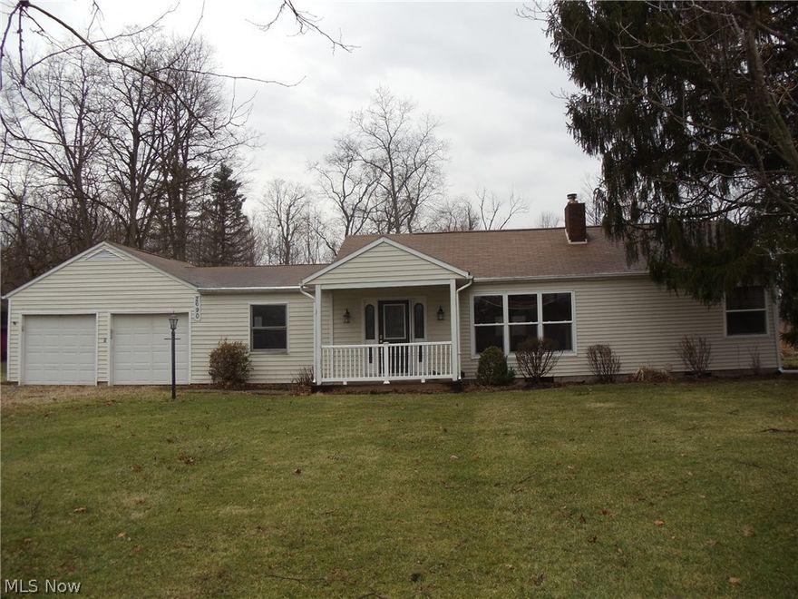 Spacious 3 bedroom home on almost 2.5 acres ready to be yours! Large great room with tons of natural light, spacious eat-in kitchen with a breakfast bar, formal dining room, and living room with wood-burning fireplace for cold Ohio winters. Master bedroom has it’s own private full bathroom, and basement with rec room gives you even more space. Enjoy sitting on the front porch or the deck/patio out back and enjoy the huge yard that backs up to the Metroparks. There is also a 36 x 18 outbuilding which will provide tons of extra storage room. Gorgeous hardwood floors in many rooms, crown molding and more. Great location on a quiet street yet close to interstate access, shopping, and tons of amenities. Don’t miss out on this one! Please note there are 2 parcels which together total 2.45 acres. Buyer to assume any/all violations, if applicable. Sold as is.