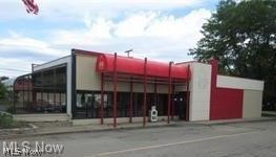 Former Arby's restaurant. Drive through. 2 lots on almost 1 acre. Close to Kent State and many businesses.