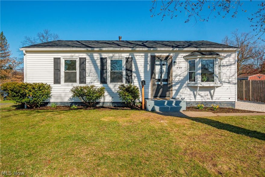 New Price! 532 Windamere, is a fully updated ranch style house in Perry township, minutes from Sippo Lake. It makes the perfect starter home or if you are looking to downsize. There is an open floor plan with the purpose to entertain, granite counters, new appliances, large bedrooms for the size of the home, fenced in backyard, new limestone gravel driveway, completely new HVAC system and ductwork, new hot water tank, new panel and electrical, new pex plumbing and meter, continuous luxury vinyl floors and carpet, clean and tidy basement. Additionally, the roof and windows have both been recently updated as well. This house is move-in ready and no work is needed. Schedule your showing today! Agent Owned.