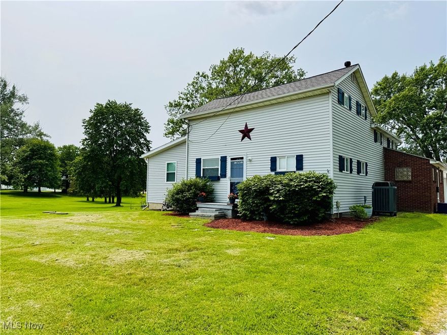 Norwayne Local School District! Motivated Sellers!
This spacious and well-maintained 3–4 bedroom, 2-bath home blends charm, comfort, and updates throughout. Upstairs features three large bedrooms and a newly updated bathroom (2025), with built-ins in two rooms. The main level offers a bright, open layout with a cozy wood-burning fireplace, an eat-in kitchen, and a flexible nook for an office or pet area. Enjoy the convenience of first-floor laundry and a full bath.

The 2022 addition expands your living space with a skylit family room, French doors to a fenced patio, and a bonus room ideal as a bedroom, office, or playroom. A breezeway/mudroom connects to a 2.5-car garage with workbenches and added flex space (2019).

Outdoors, relax in the fenced patio or enjoy the above-ground saltwater pool. A generator hookup (2022) and full basement with crawl space add value. Note: Pond shown is on neighboring property. 
Pull through driveway makes access to Akron Rd easy, no backing up necessary.  

Move-in ready sellers have loved this home but are ready to downsize  they have found a new home just need a buyer for their home—Call you favorite agent and schedule your showing today!