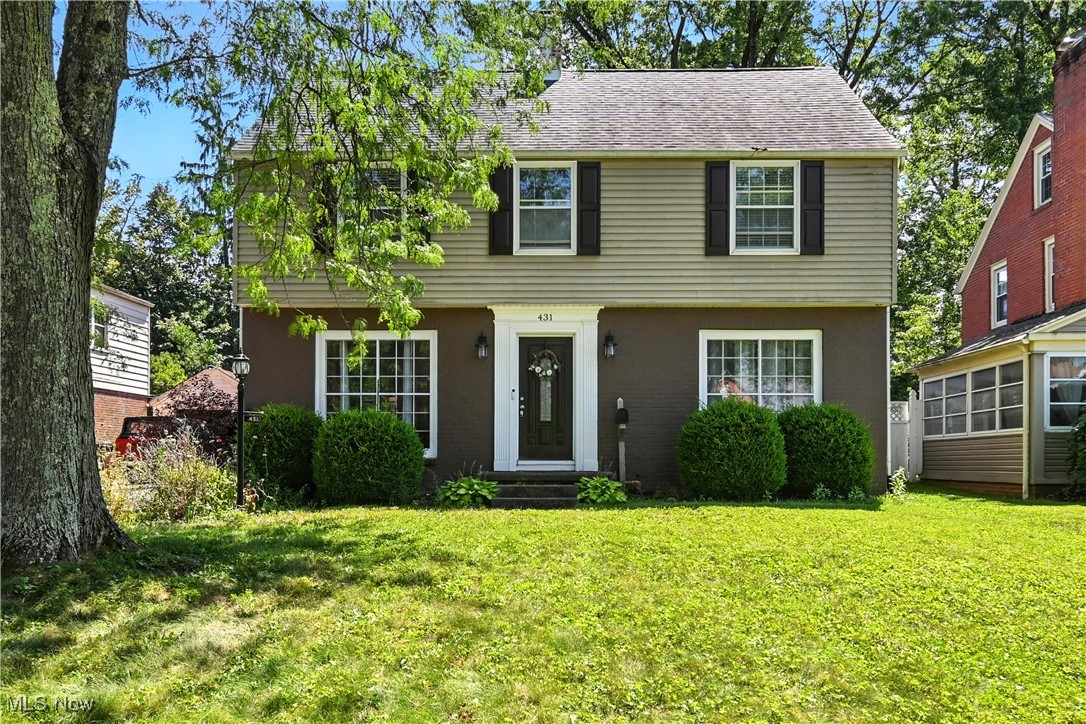 What a gorgeous Colonial in a perfect setting! Sitting in the desirable, park-like Woodland Neighborhood, with a massive private backyard and deck perfect for entertaining, this home is incredible. From the spacious granite eat in kitchen to the stunning hardwood flooring, stone fireplace, even heated bathroom floors, this has a lot to offer. Basement with a brick fireplace that was waterproofed by Bdry is just waiting for your finishing touch! Featuring a new furnace in 2017, new AC in 2019, updated dining room with recessed lighting, large two car detached garage and fresh paint, move right in. Call today to schedule your showing!