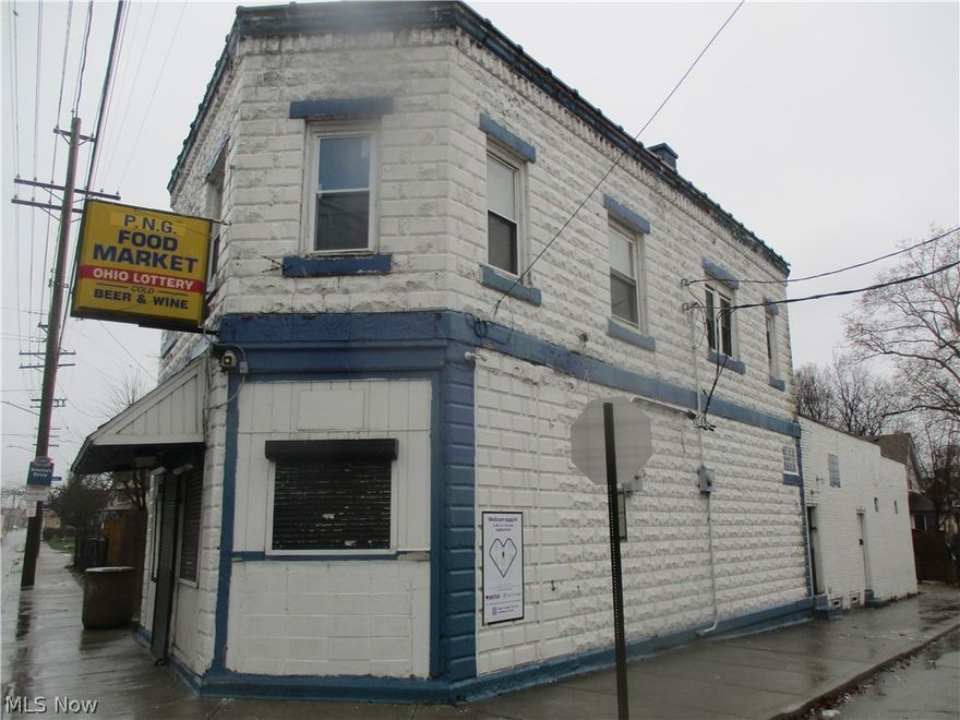 incredible cash flowing opportunity*high traffic corner beverage, food, and retail store with 2 bedroom apartment upstairs*food, deli, beer and wine license included*updated electrical and plumbing recently done*full basement*office area and storage rooms*all equipment and inventory included*building and business included*motivated seller encouraging all offers to be submitted in writing*contact listing agent for additional information and appointment to view*