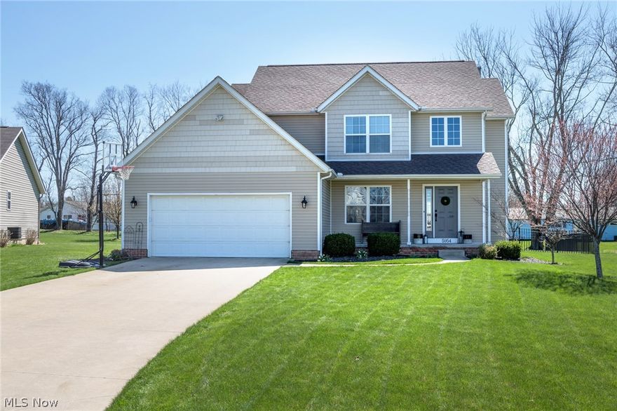 Welcome to your new home at 5954 Wentworth Ln SW in the Perry Local School System! This home is right out of an HGTV episode! Enter onto the hardwood floor of the 2 story foyer area as it is so beautiful from the chandelier to the turned open staircase. Entertaining in this cook's dream kitchen will be a breeze with Stainless Steel appliance's , hardwood floors, cast iron sink, goose-neck faucets, tiled back-splash and the gorgeous lights! Breeze into the formal dining room for sit down entertaining under the trey ceiling or move your guests into family room which boasts a huge picture window and a tiled gas log FP! A first floor laundry and a 1/2 bath round out this level. The upstairs Master suite has a stunning bathroom with tons of counter space, 2 walk-in closets and its on private linen closet. Three additional bedrooms and a full bath round out this level. The basement is partially finished with an additional 285 sq ft of living area. The backyard is tastefully fenced with a bla