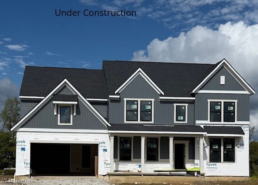 New Home Under Construction in Fairlawn’s most prestigious new neighborhoods,
Rosemont Reserves! Welcome to the Ash Lawn with Award Winning Drees Homes, a stunning home
designed for modern living and filled with custom features. The main level boasts a
dramatic two-story great room with a coffered ceiling and a wall of windows flooding the
space with natural light along with a dramatic 2 story fireplace. Enjoy an eat-in kitchen
with oversized island and walk-in pantry, adjacent to the bright window filled sunroom.
As you enter the home, the spacious foyer is open to the formal dining room with a tray
ceiling, and a dedicated home office perfect for remote work.
Upstairs, you’ll find four generous bedrooms, each with walk-in closets. The luxurious
primary suite offers a corner garden tub, separate shower, and a huge walk-in closet.
Bedrooms #2 and #3 are connected by a Jack-and-Jill bath, ideal for family living while
the other bedroom has its own bath making this home 4 bedrooms and 3 ½ baths.
The lower level includes rough ins for a future bath and wet bar, giving you endless
possibilities for customization. A spacious 3-car tandem garage provides plenty of room
for vehicles, storage, or hobbies. Don’t miss your opportunity to purchase this brand-new home ready for your holiday
entertaining needs. Pictures for illustrative purposes only. Don’t miss out on your opportunity to be one of the lucky few homeowners to live in this elite community.