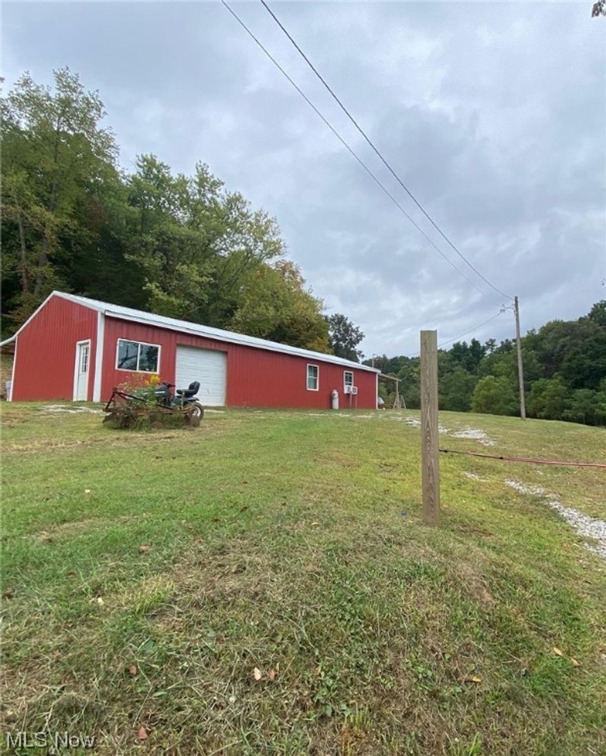 17 acres to make your own at this beautifully laying property with fields and woods. The perfect weekend getaway or year round living can be yours, in this newly built dwelling which offers a family room, kitchen, bedroom, full bath and large garage. Bonfires will be perfect and the deer will be waiting! Truly a great property where you will feel right at home.