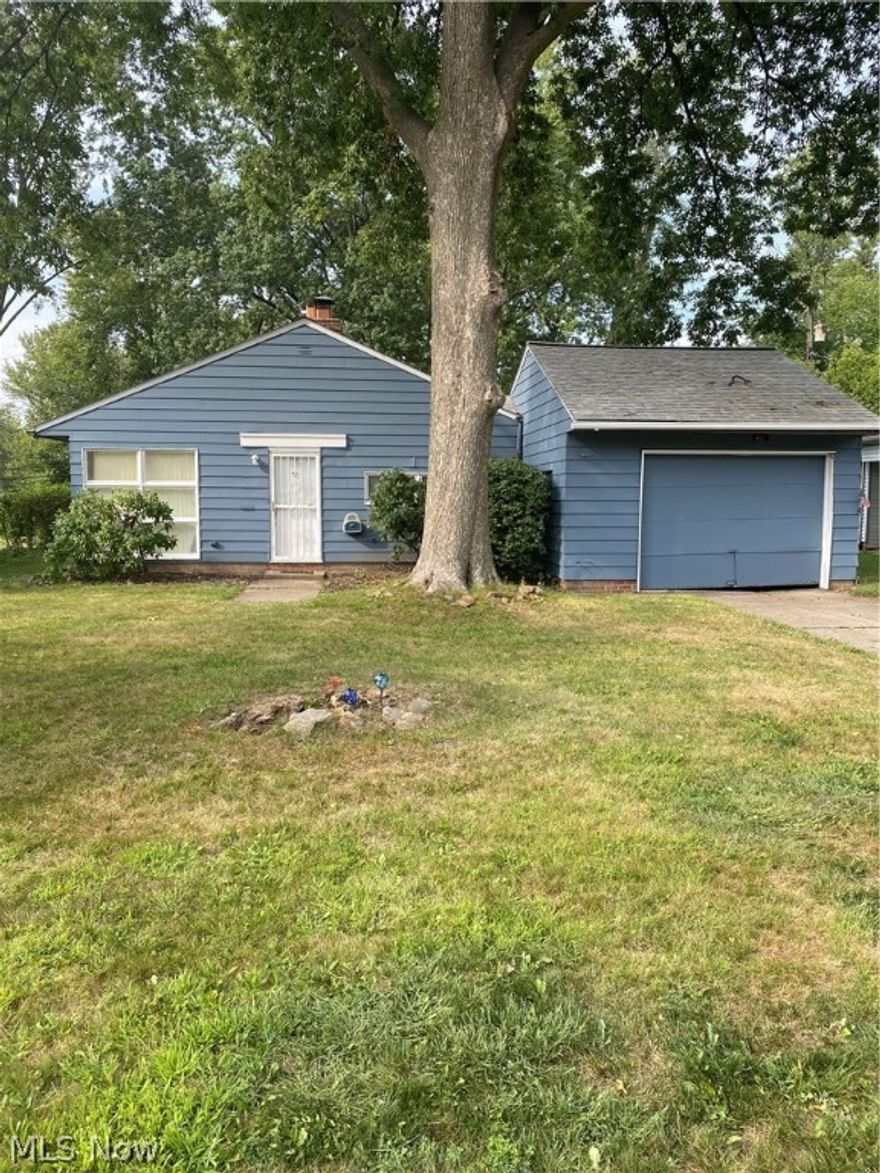 Come see this lovely, well maintained 3 bedroom 1.5 bath, ranch style home. The many upgrades and maintenance include the freshly painted aluminum siding exterior, freshly painted interior, new kitchen cabinets, new laminate floors throughout, hot water tank and roof installed in 2019. Get cozy by the fireplace on those cold winter nights and beat the heat of the summer with the central air cooling system. This is a perfect opportunity for an investor looking to add to their portfolio or an owner occupant looking for a one floor living space. This house is PRICED TO SELL and being SOLD AS-IS. Showings by appointment only. Please schedule 24hrs. in advance and follow COVID-19 guidelines. Schedule your tour today with listing agent, won't last long!!
