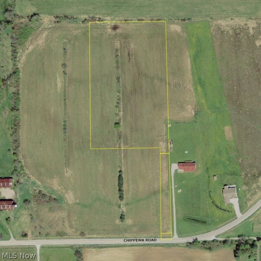 Beautiful home site for your future dream home.  This open and rolling 5.53 acres has some wooded areas and is just minutes to I-71 & I-76.  Bring your own builder!!