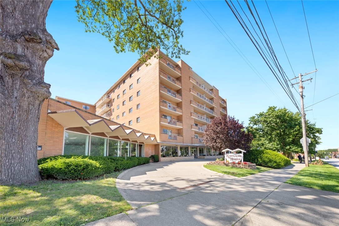 Be sure to schedule your appointment to see this one-bedroom unit with a private balcony. This home showcases a spacious living/dining room area with access to a private western exposure balcony, allowing you to enjoy abundant afternoon light and stunning sunset views. The balcony creates the perfect retreat for relaxing evenings or entertaining with friends while taking in the cityscape. This unit is one of 82 thoughtfully designed units in the Kirtland House is a distinguished seven-story condominium residence in the heart of downtown Lakewood. Its central location places residents just steps away from Lakewood's vibrant dining, shopping, and cultural amenities, while also offering quick access to Cleveland and the lakefront?an ideal balance of urban energy and neighborhood charm.