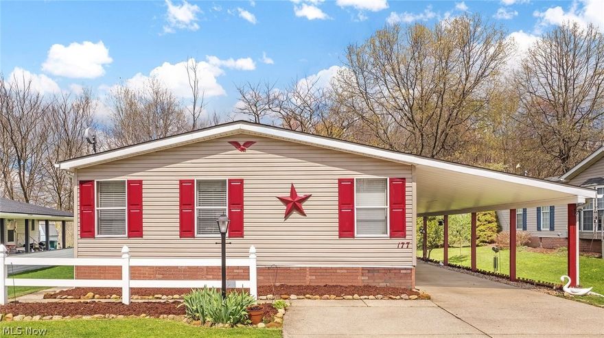 Updated/Gorgeous/Affordable 3 Bedroom, 1716+ Square Foot All First Floor Living Ranch With All The Upgrades/Bells & Whistles, 2 Full Baths (Both Baths Have A Tub & Shower !) And 2-Car Carport With 2+ Additional Parking All Complete With A Three-Season Sunroom (One Of Only A Few !) In Newer/Award Winning/State-Of-The-Art Berkshire Local School District Centrally Located Within 10-30+ Minutes of everything !  This Home Is Ideal In Its Setup: Owner Suite To The Far Left, Living Room/Eat-in Kitchen/Great Room In the Center, Additional 2 Bedrooms And Full Bath To the Far Right And Laundry And Sun Room Off The Side And Or Back.  Home Features Inviting/Vaulted 10x10 Foyer With Coat Racks on Either Side Plus Coat Closet Down The Hall; 14x10 Vaulted Owner Closet With Dual Closets & Owner Bath (Dual Vanity/Soaking Tub/Shower); Tranquil XL 17x12 Vaulted Living/Sitting Room Overlooking 15x10 Vaulted Great Room Perfect For Entertaining And Or Relaxing; Desirable 21.2x12 Vaulted Eat-In Kitchen (Includes 12x11 Vaulted Dining Room With 6 Built-In Cabinets) With Island/Breakfast Bar/Lots of Cabinets And Dual Windows Above The Sink With Mosaic Backsplash; * All Appliances Are To Stay * (Stainless Steel Frig/Stove/Micro/DW/Washer/Dryer).  Home Includes Large/Vaulted 15x12 Second Bedroom With 2 Closets (Fits A California King-Sized Bed !) And Good-Sized 12x12 Third Bedroom/Office With Full Bath (Tub/Shower Combo) In-Between.  Additional 10.4x6.10 Vaulted Laundry With Linen Closet/3 Cabinets And Awesome 17x11.4 Vaulted/Wood-Paneled Sunroom With Wall Of Windows And Great Views Of The Rear Yard Off The Side And Or Back.  Home Does Not Include The Additional 193+ Square Feet In The Three-Season Sunroom (Possible 1909 Total Square Footage; 1716 + 193+).  Open.  Lots of Natural Light.  Tons Of Storage.  Vaulted Ceilings And Crown Molding Throughout Home Along With Thick, White Baseboard.  Shed is included.  $8,000-$10,000 In Recent Improvements.  This Home Has It All.  Make It Yours Today !