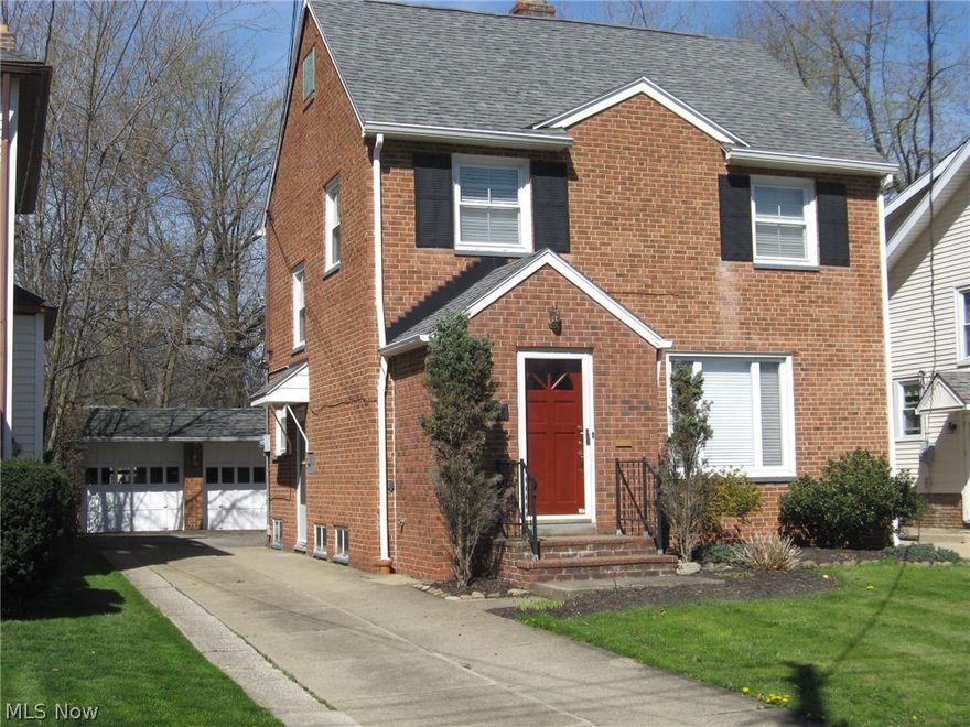 An attractive home surrounded by nice housing. A short walk from Bexley Park and situated on a deep, 227' lot! Brick exterior except the family room addition with matching, 2 car detached, brick faced garage. A very well maintained home with recent capital improvements. Tastefully decorated with beautiful hardwood flooring,  remodeled bathroom and first floor family room with direct access to wood deck.  Clean and orderly basement with extra living area, valuable closet and storage space and half bathroom. Central air conditioning and all appliances included.