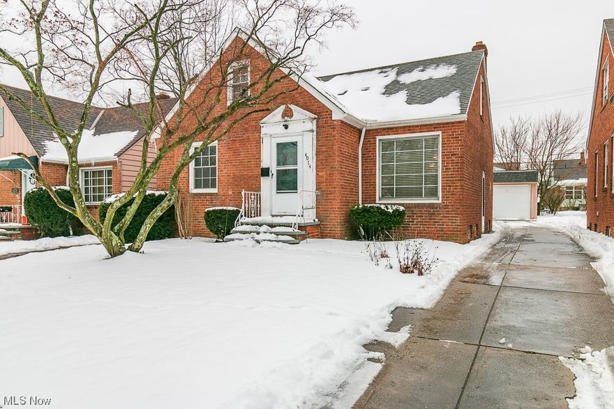Welcome home to this spacious brick cape cod located on a beautiful street in South Euclid. Well maintained and full of potential this property offers 3 bedrooms and 3 full baths, master bedroom located on first floor along with second bedroom, huge third bedroom on second floor offers private full bath with plenty of closet and storage space.  Breezeway leads to quaint living room that flows into eat in kitchen with newer laminate flooring including all appliances. Cozy family room with newer carpet leads out to patio with large backyard, huge lower-level recreation room offers a wet bar, built in storage, glass block windows and a full bath, endless options to add your personal touch!  Beautiful hardwood flooring on first floor, newer gutters and hot water tank, tons of shopping close by along with Bexley Park, University Hospital and Cleveland Clinic. Don't miss out on this amazing property schedule your tour today!