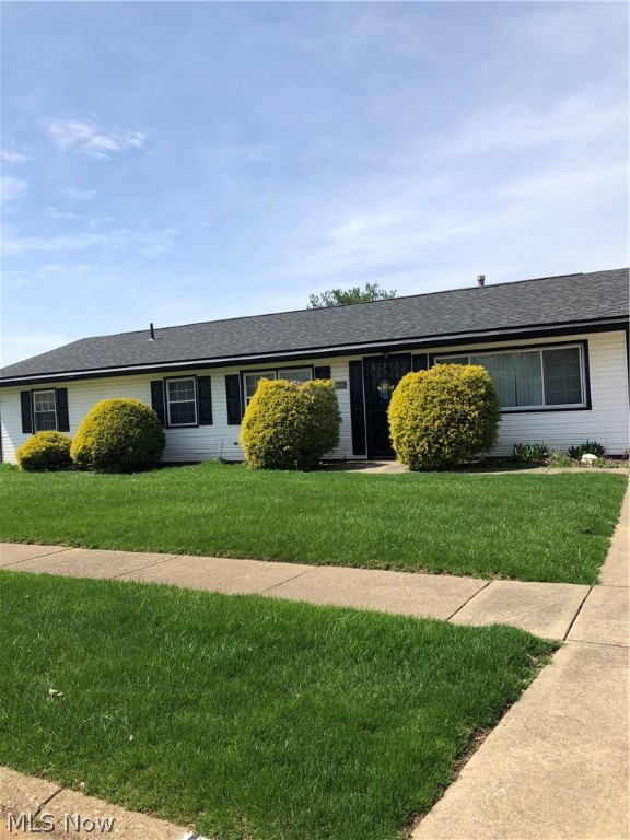 You'll love the many updates in this charming 3 BR, 2 Bath ranch style home. There is a Huge Master Bathroom with cathedral ceiling, double sinks in large vanity, Jetted tub with shower, and a large walk in closet! Situated on a corner lot in Plain Local School District and in move-in condition, low maintenance home. With over 1400 square feet this ranch has spacious living areas and bedrooms, you'll enjoy the eat-in kitchen with newer french door that leads to a large fenced in backyard. Other updates include newer roof, hot water heater, electrical panel, A/C, windows and a nice spacious 2 car garage with opener. CALL TODAY For a showing appointment!