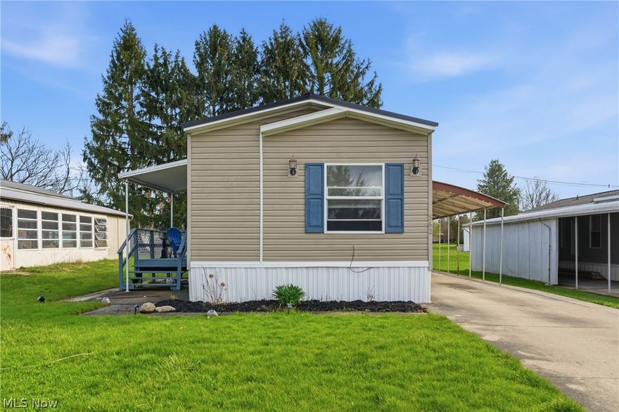 Welcome to this well-maintained and thoughtfully updated 2-bedroom, 2-bath manufactured home offering 1,190 square feet of comfortable living space. This inviting residence features recent updates throughout, providing a move-in-ready opportunity for its next owner.

Enjoy an affordable and convenient lifestyle with monthly lot fees of $456, which include cable, water, sewer, trash, and access to the community clubhouse—adding both value and ease to everyday living.

Ideally located just minutes from Lodi Community Park and Lodi Hospital, this home offers the perfect balance of peaceful community living with close proximity to local amenities, recreation, and healthcare.

Whether you’re looking to downsize or find a low-maintenance home in a great location, this property is a must-see!